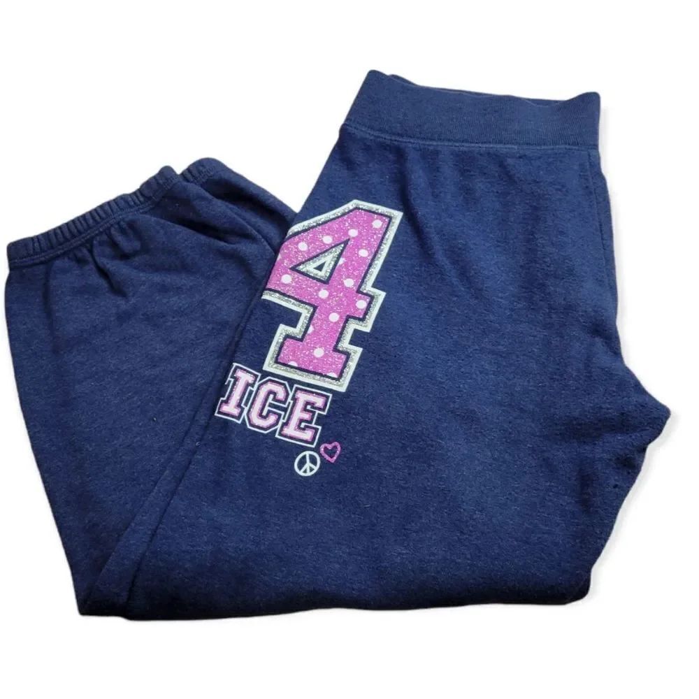 Justice warmup pants 14